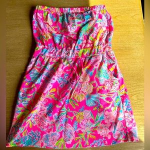Lilly Pulitzer Pink Isle Shell Me Something Good Dress Medium